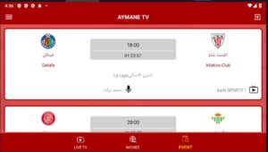AYMANE TV v1.5 MOD APK (Premium) Unlocked 2