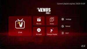 Venus+ IPTV Player MOD APK (Premium Unlocked) 1
